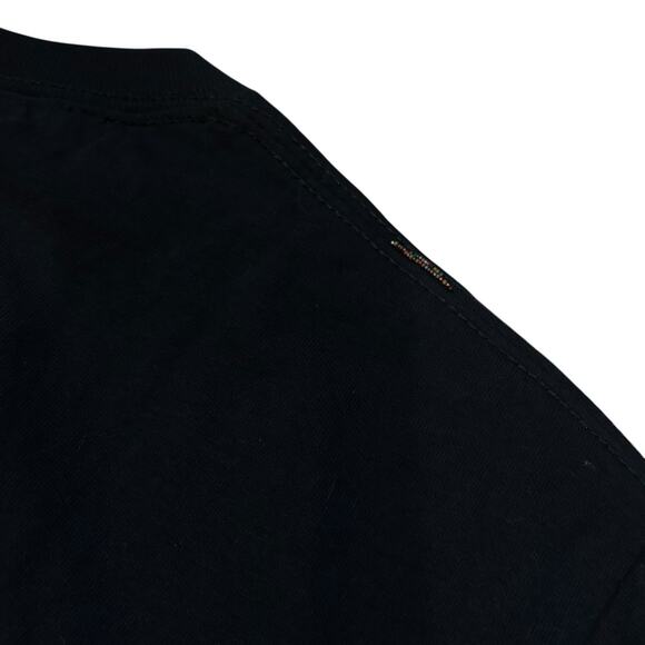 Glass Cypress Black Tee L'Entranger Skull Back Graphic Beads Small NWOT - Picture 4 of 13